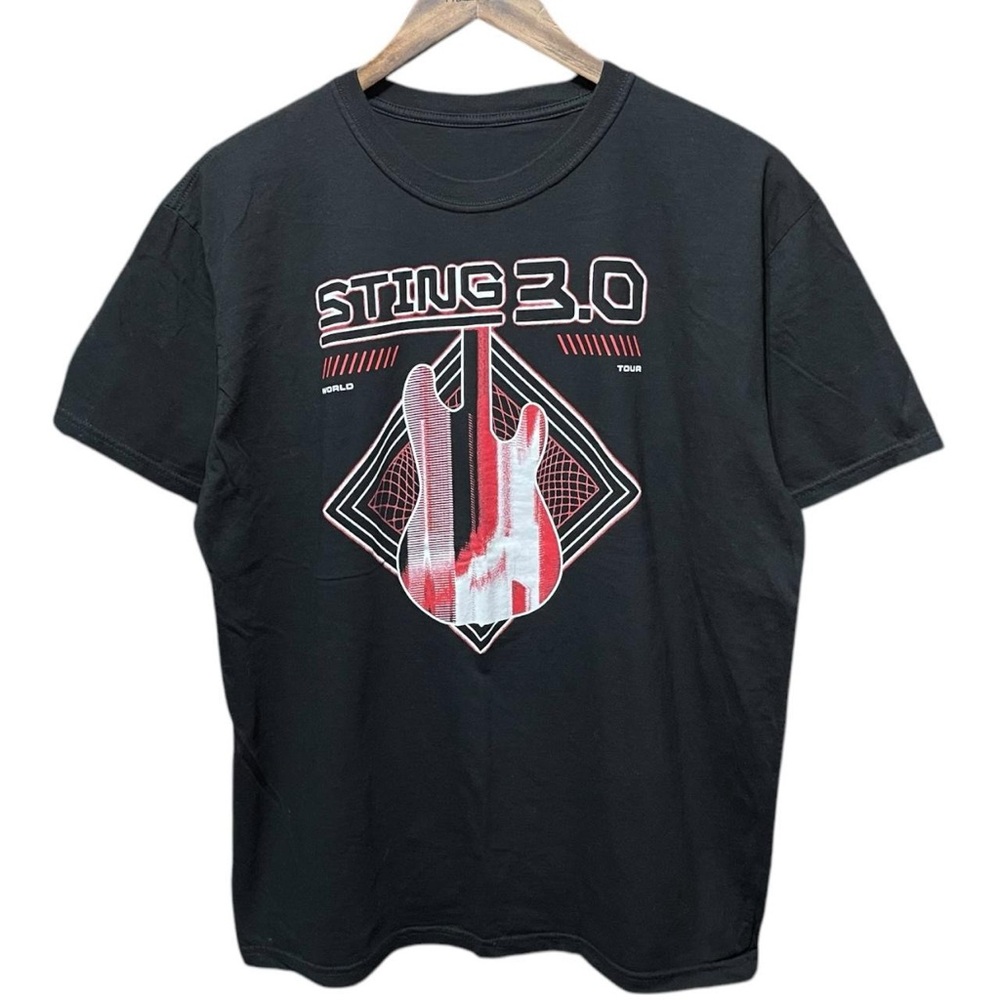 Sting 3.0 World tour rock pop jazz music concert band graphic casual t-Shirt tee
